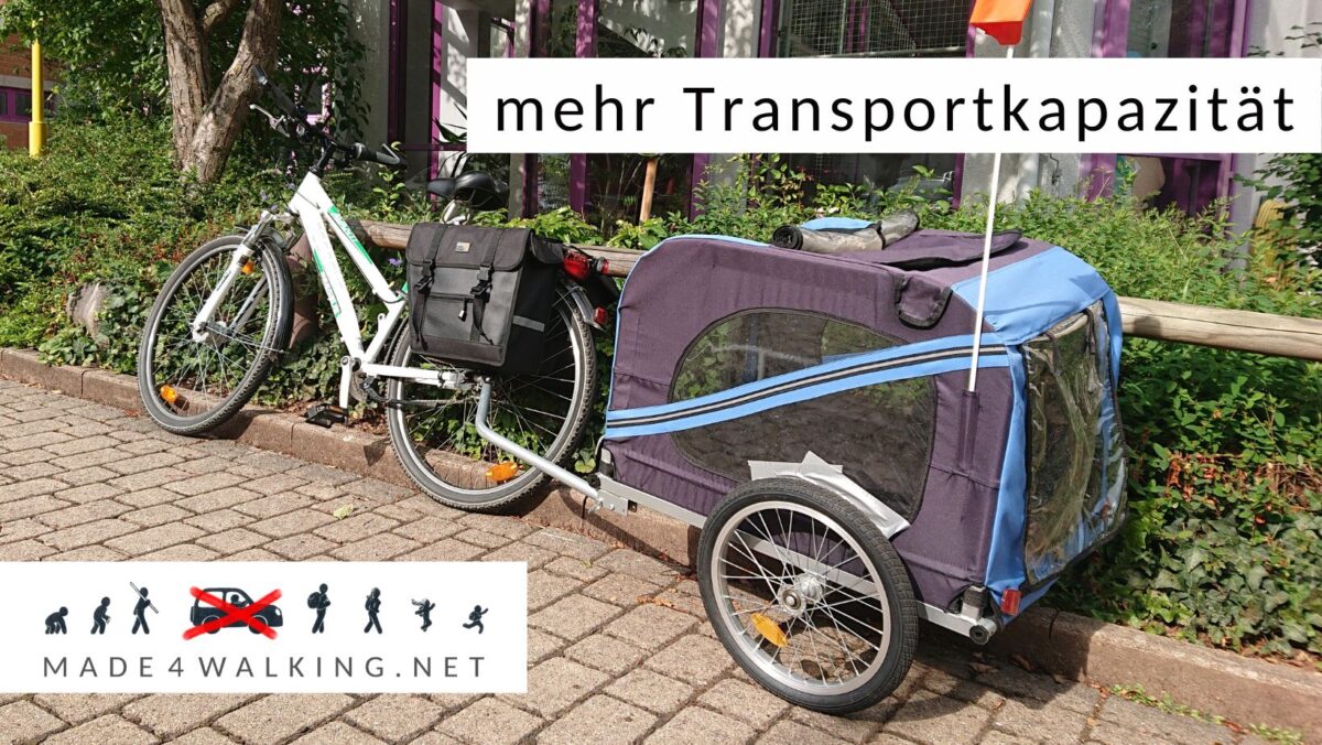 Bild: mehr Transportkapazität per Fahrrad