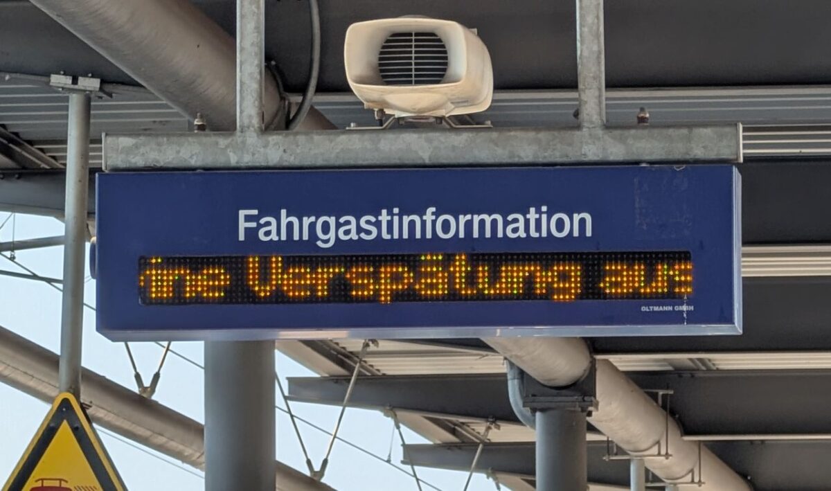 ÖPNV mit Terminen – ziemlich unpraktikabel