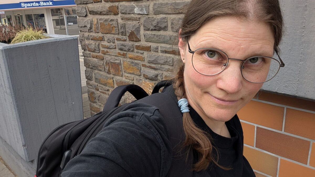 Einkauf mit Fischaugeneffekt